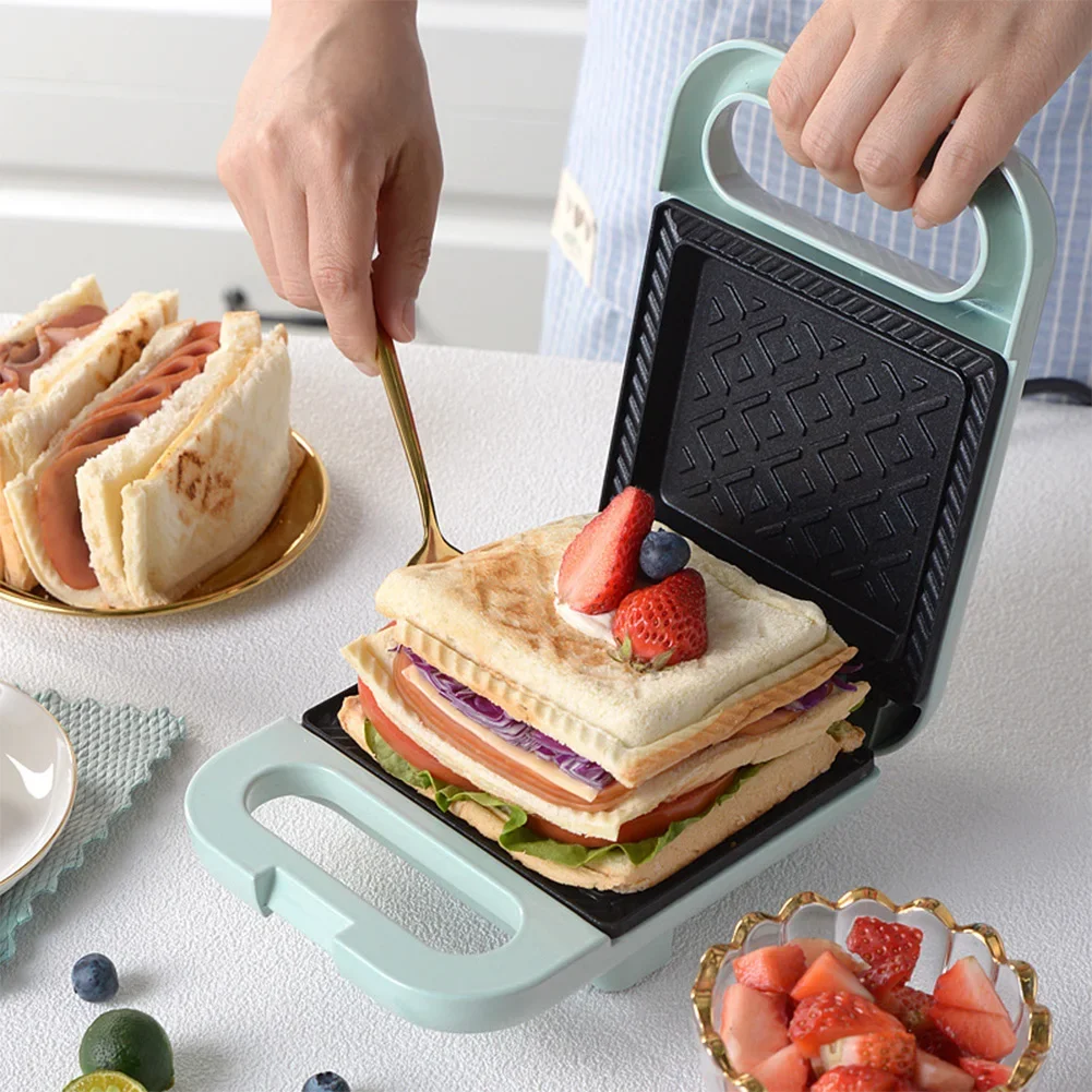 Multifunction Sandwich Maker Fast Heating Toaster Home Breakfast Making Machine Kitchen Electric Baking Pan Roast Meat Omelette 5