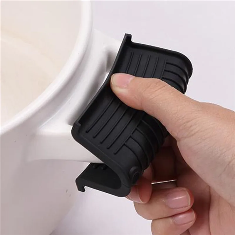 Silicone Anti-Scald Pot Handle Cover Non-Slip Pot Ear Clip Sleeves For Frying Cast Iron Skillet Ear Sleeve Kitchen Tool silicone pan handle cover