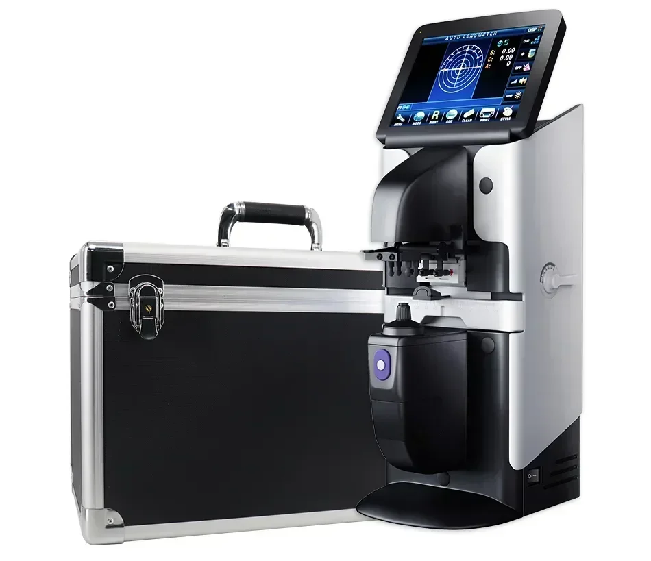 Top Quality Advanced JD-2600A Lensometer 7'' Lcd Touch Screen Digital Automatic Focimeter Auto Lensmeter with PD UV Printer