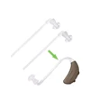 Hearing Amplifier Ear Tip Hearing Amplifier Sound Tube Connector Set Silicone Ear Tip Domes Accessory for BTE Hearing Amplifier 1