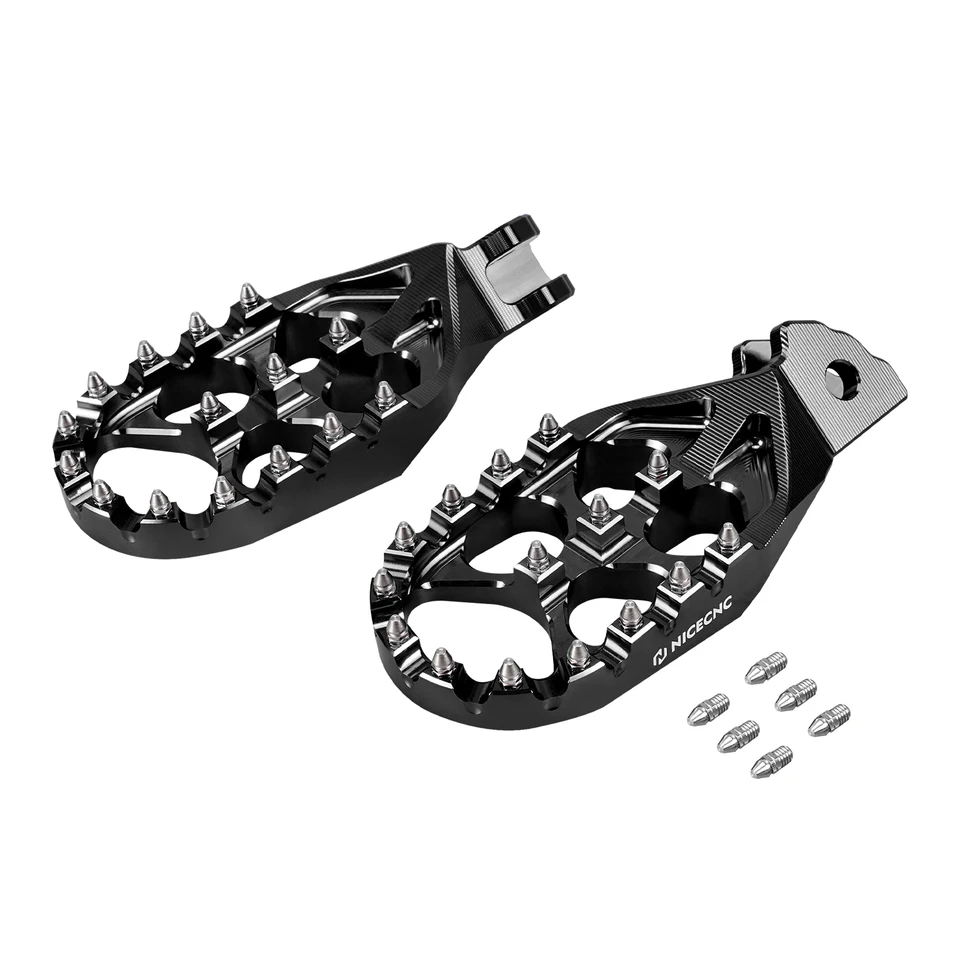 Staffa Abbassapiedi In Alluminio CNC Nero Per Sur Ron S/X E Segway X160/X260 - 3