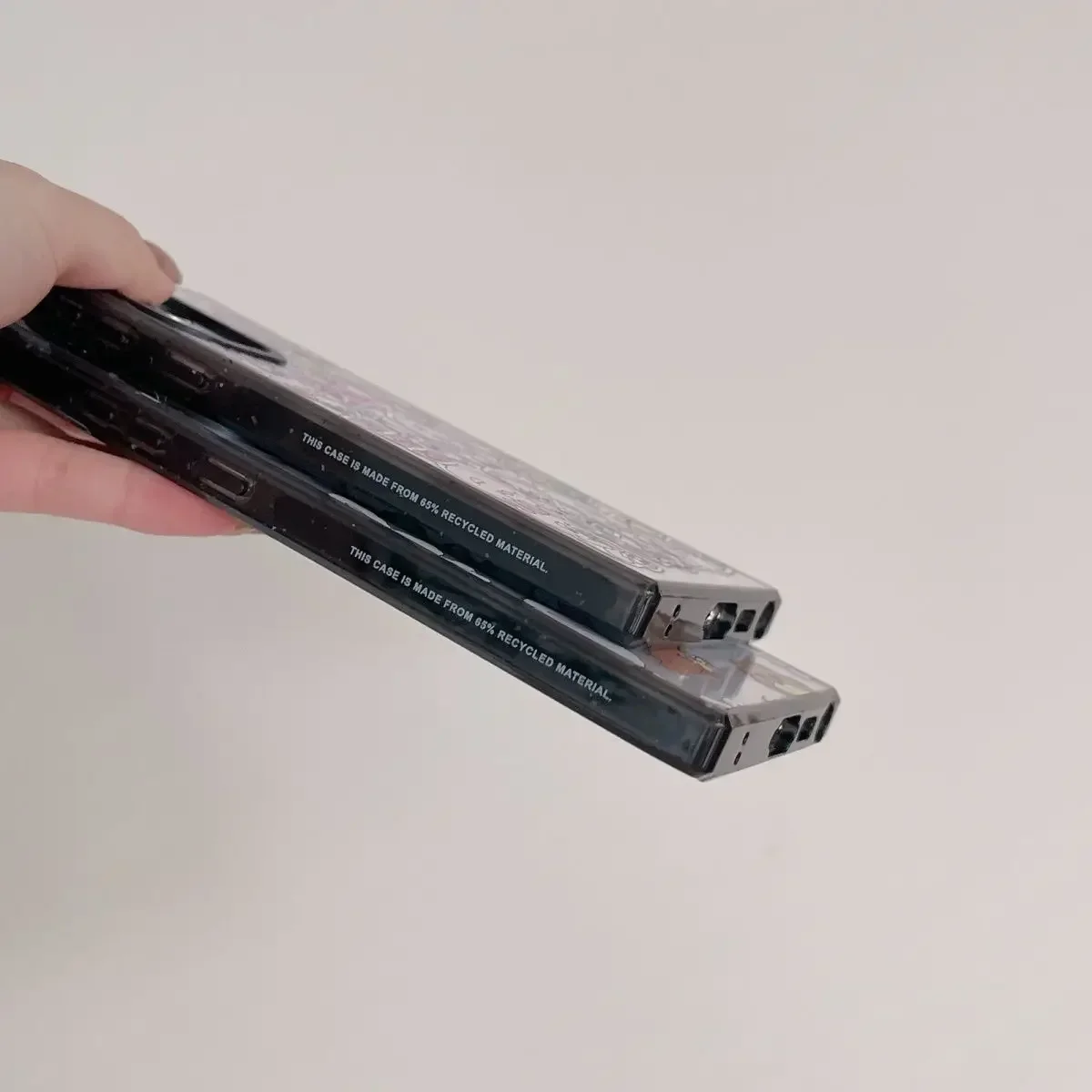 Dog Rabbit Acrylic Black Border Case for Samsung Galaxy S22 S23 S24 Ultra S22+ S23+ S24 Plus Cover Protective Case