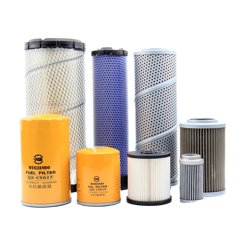 

Excavator Partsfor Dx55 -9 C Engine Diesel Air Filter Water Paper Hydraulic Cleaner Maintenance Accessories