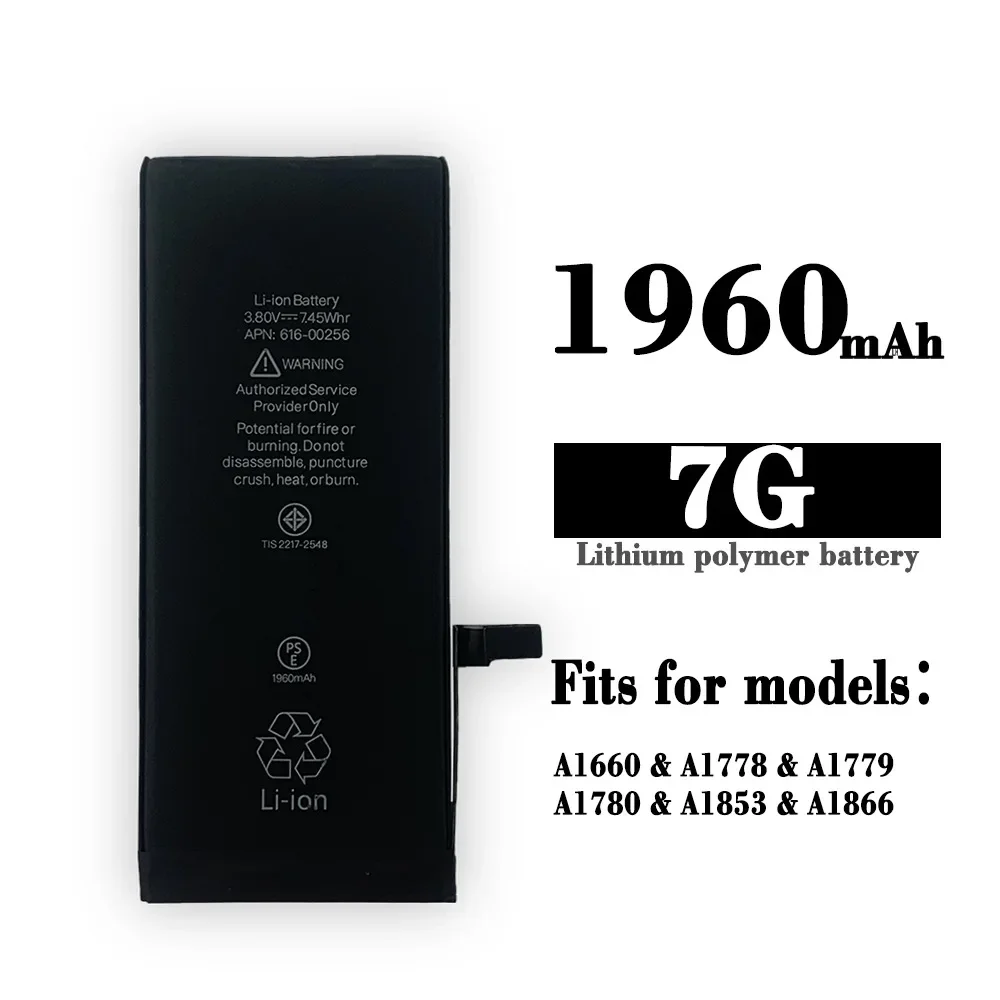 

Сменная батарея для Apple Iphone 7 A1660 A1778 A1779 A1780 A1853 A1866