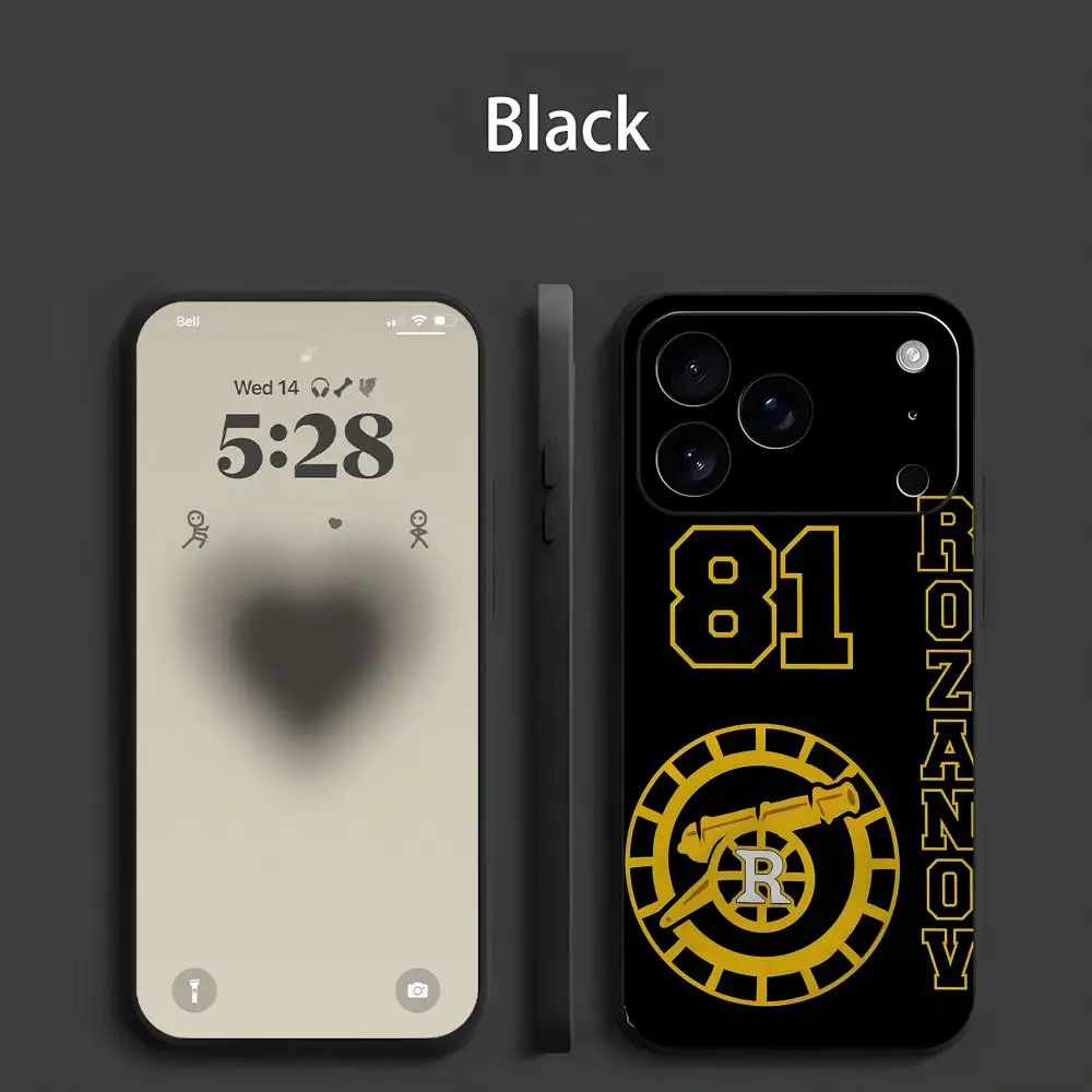 TV Series Inspired Heated Rivalry Black Frosted Soft Phone Case