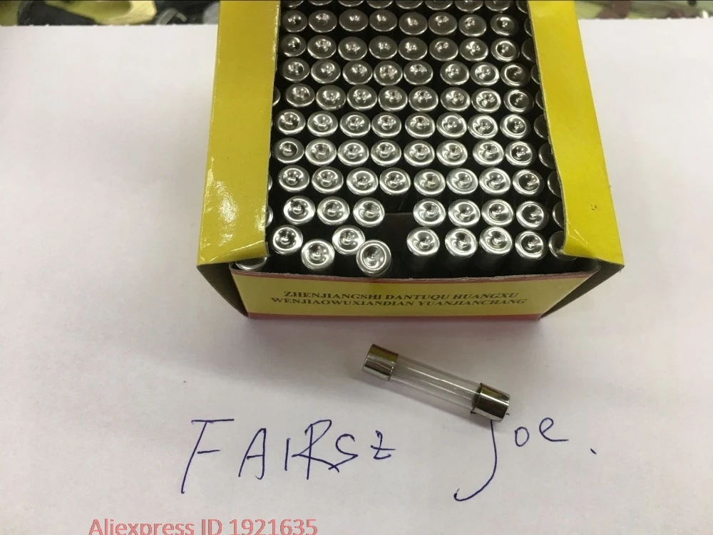 500Pcs/Lot Fast Blow Glass Tube Fuses 6*30mm 5A Original 100Pcs/Box Total 5 Boxes Fuse Factory Sale.