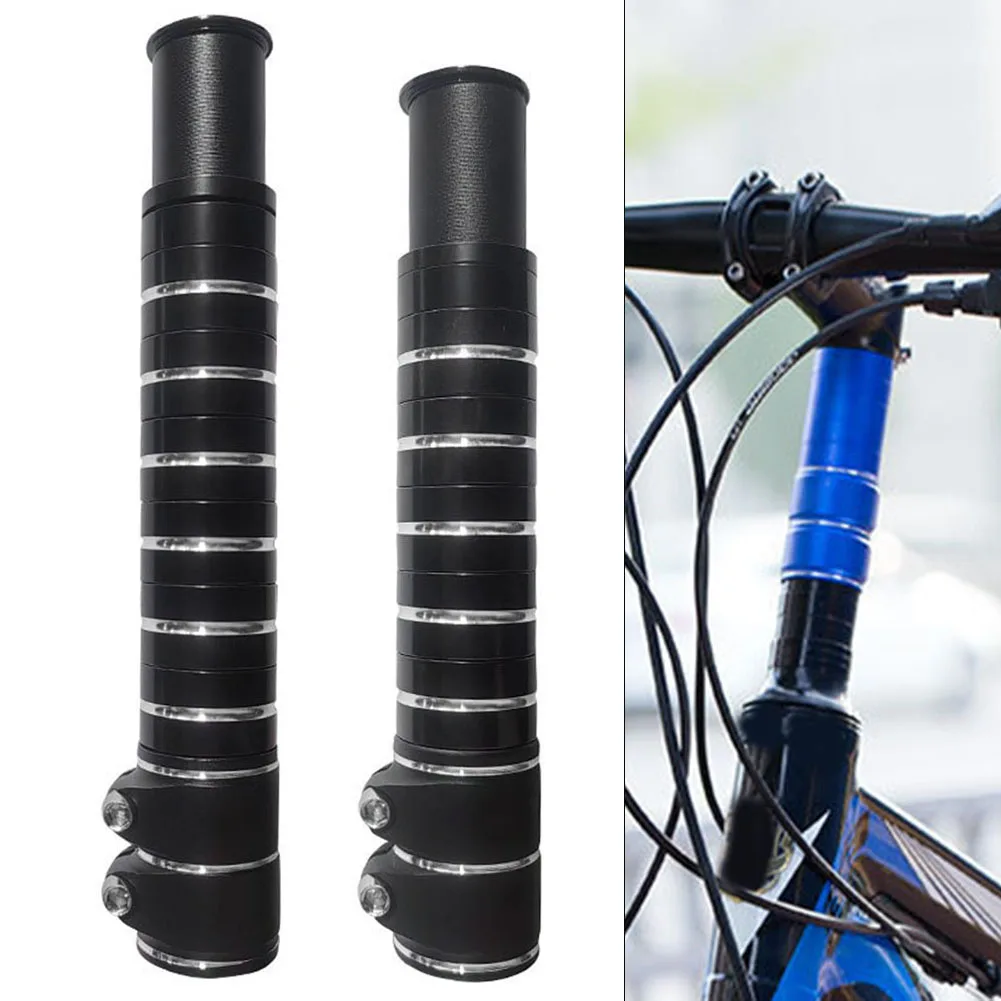 

Bike Bracket Extender Front Fork Head Tube Raiser MTB Extender Stem Raiser Front Fork Faucet Handlebar Extension Bicycle Parts