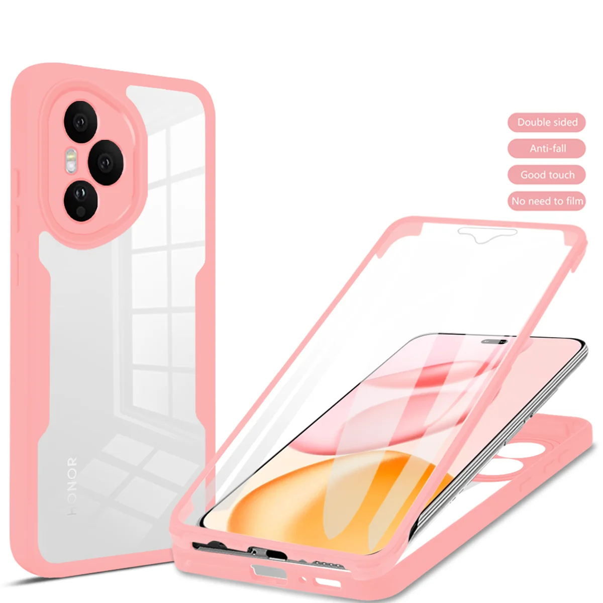 Ultimate Full-Body Protection Phone Case with 360-Degree Double-Sided Coverage
