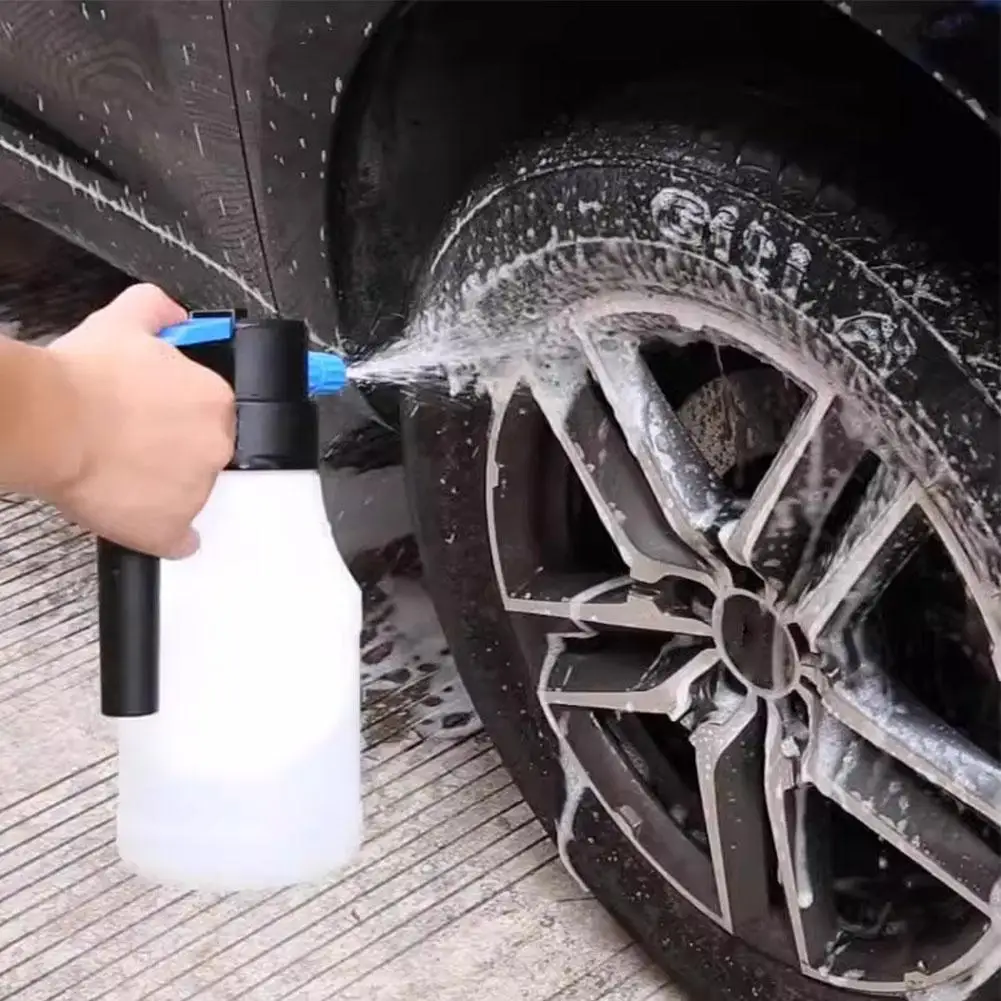 1.5L Electric Foam Sprayer Car Wash Endurance 30min Foam Lance Watering Can  Acid Alkali Corrosion Resistant Foam Cleaner - AliExpress