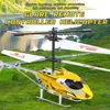 Rc Helicopter 3.5CH Remote Control Airplane Mini Drone Aircraft Fall Resistant Outdoor LED Light Flight Toys for Kids Adults 3