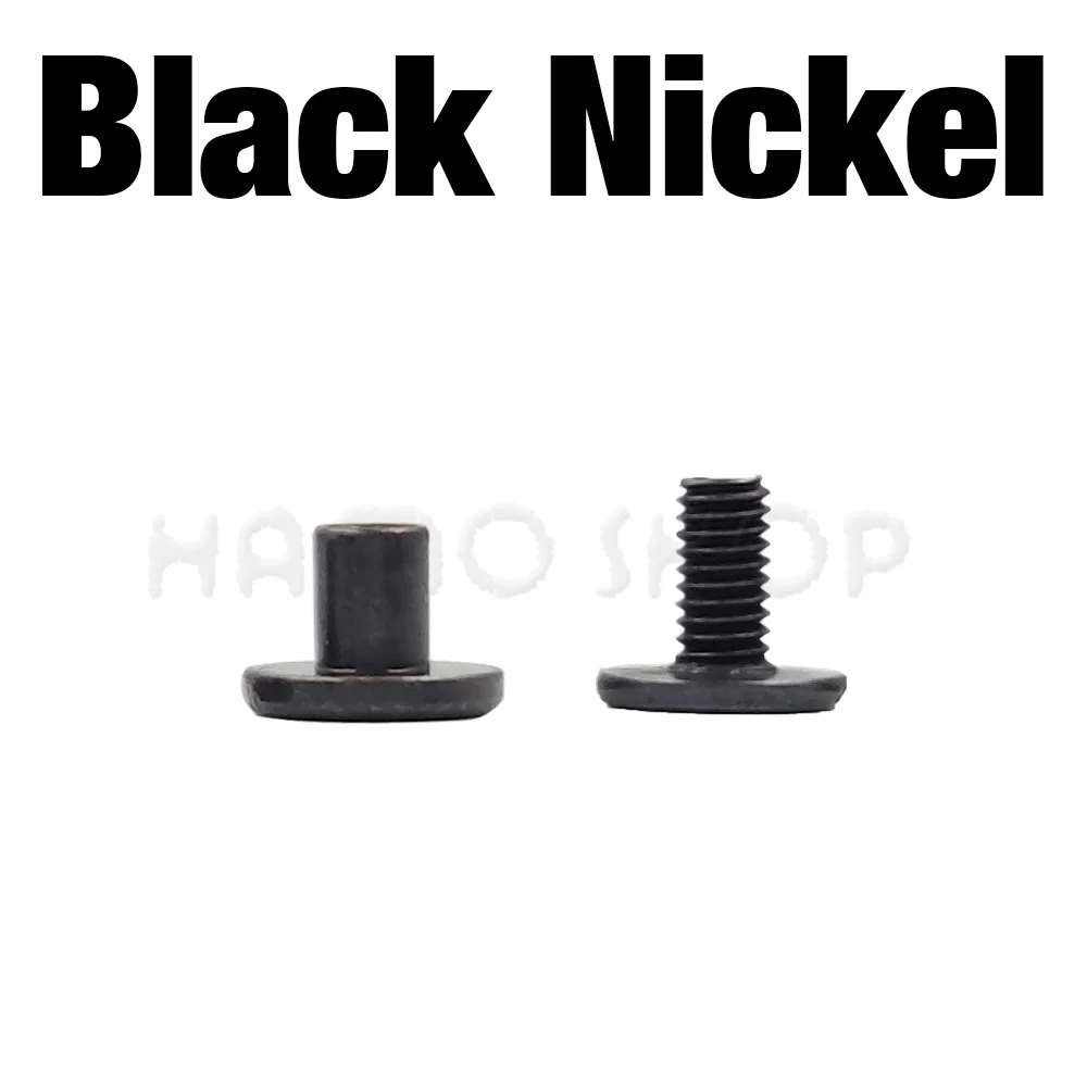 Durable Metal Double Curved Head Rivets for Leather Craft and Accessories