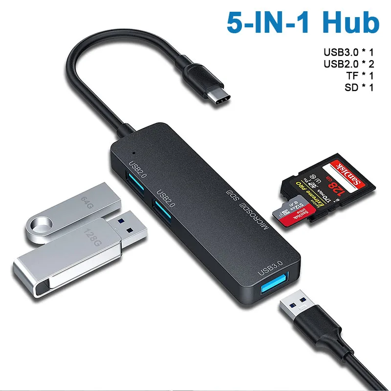 Achetez en gros Haute Qualité 7 En 1 Hub Usb C Pd3.0 100w Jusqu'à 5gmbps  Prennent En Charge La Carte Sd/tf Chine et Usb Hub à 17.8 USD