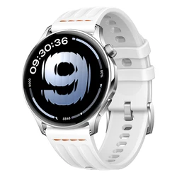 Premium Silicone Replacement Strap - Classic Style Wristband for OPPO Watch S - X - X2 - X3 (White)