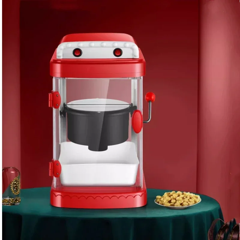 New Popcorn Machine Commercial Household Automatic Electric Popcorn Machine Children's Small Mini Stall