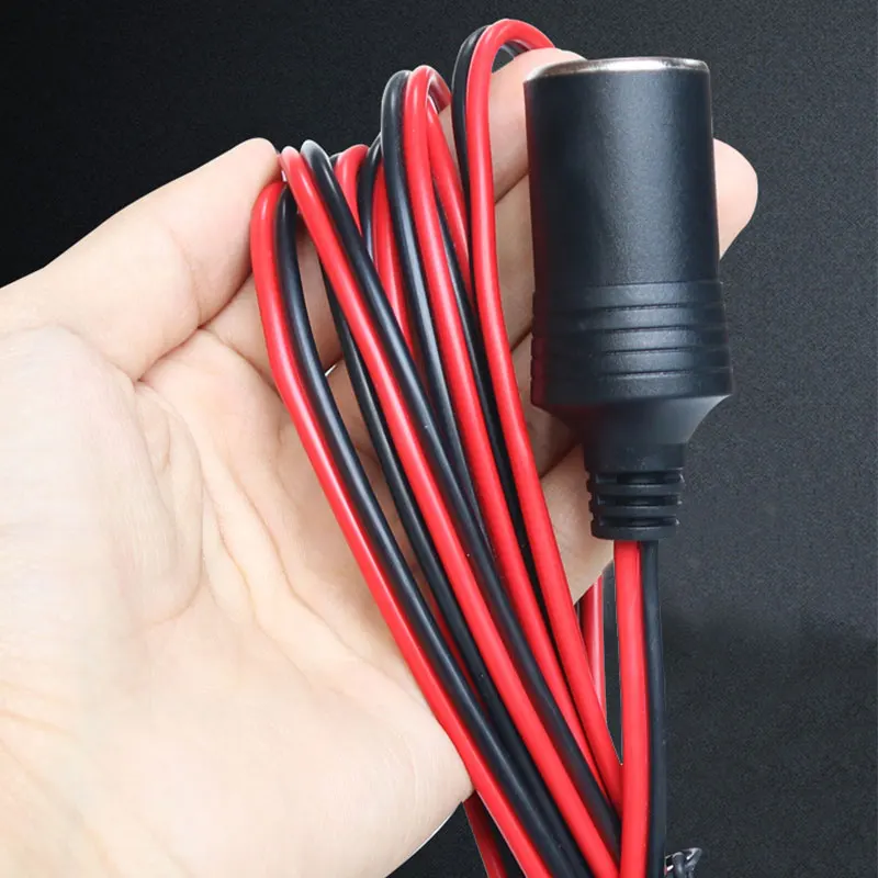 12V 24V Car Heater Current Limiting Line Pure Copper Cigarette Lighter  Charger Cable Fuse Battery Connector Adapter Socket Plug - AliExpress