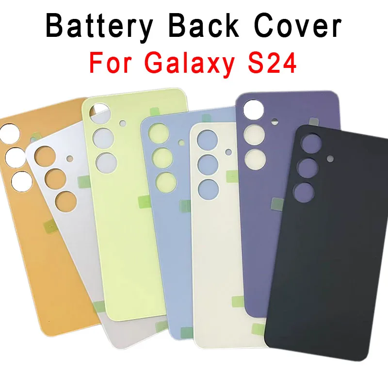 

New For Samsung Galaxy S24 Back Battery Cover Rear Housing Cover Replacement For Galaxy S24 s24 Phone Case With Logo Shell