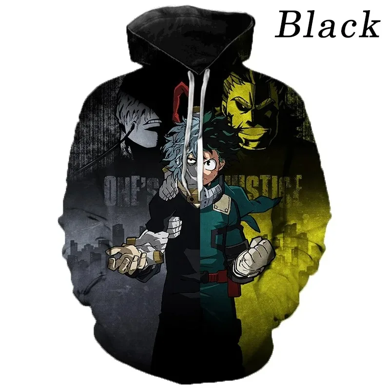 

Anime My Hero Academia Boku No Hero Academia 3D Printed Sweatshirts Pullover Hoodies