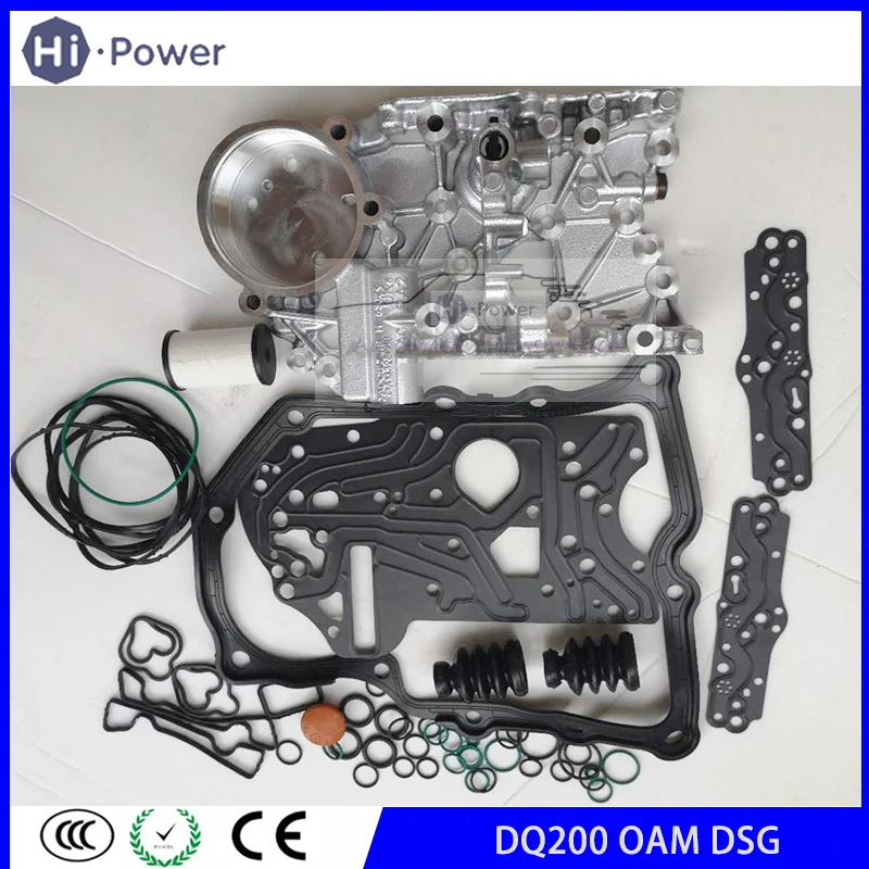 

DQ200 0AM DSG Gearbox Overhaul + Repair Gasket Filter Rubber Ring Dirt-proof Cover Kit For Audi 0AM325066AC Accumulate Housing