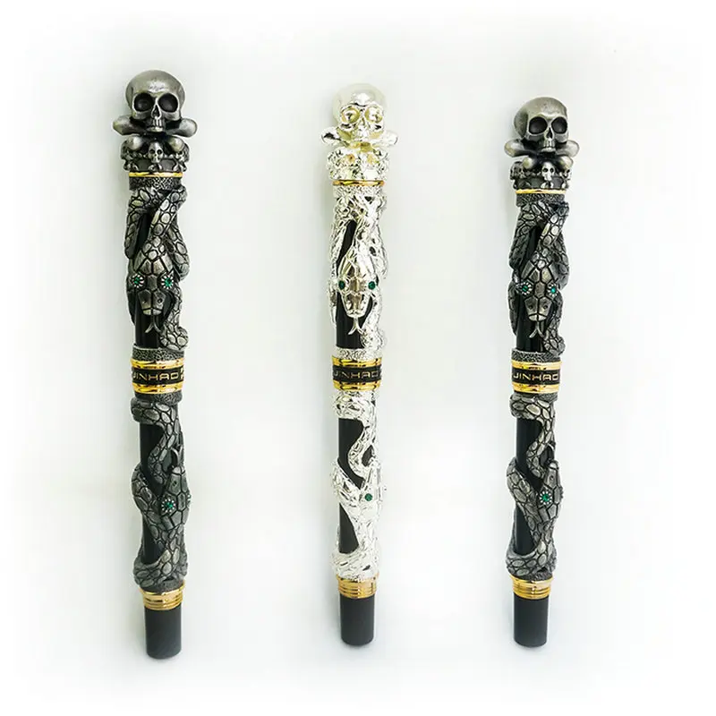 

Spirit snake skull pen ornaments adult men's business high-end gift gift signature pen