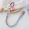 Children Raninbow Color Wig Braids Braided Hair Rope Girl Princess Headdress Twisted Braids Kids Colorful Hair Style Accessories 5