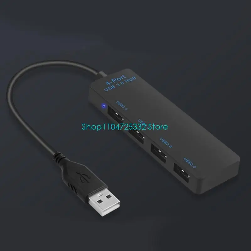 P5EA USB3.0 허브 스플리터 4 포트 USB 팽창 PC 노트북 및 홈 전자 장치