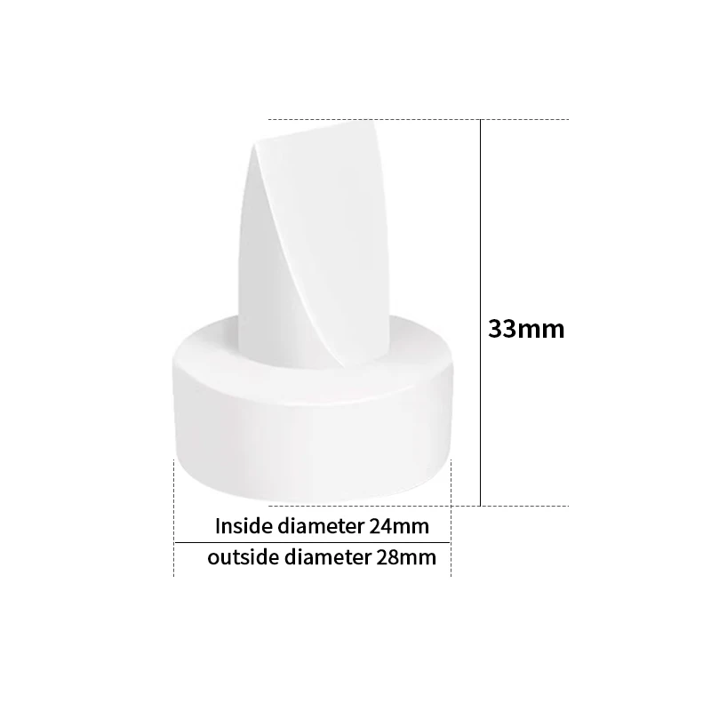 Backflow Protector Silicone Diaphragm Duckbill Valve Breast pump accessories Compatible with Spectra S2 Spectra S1 9