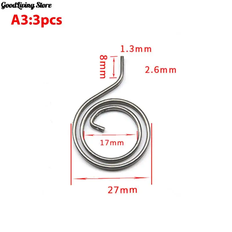 WSNDG Lot de 5 ressorts de rechange pour sécateur de jardin en acier inoxydable - Ressort élastique pour pince d'élagage et outils à main