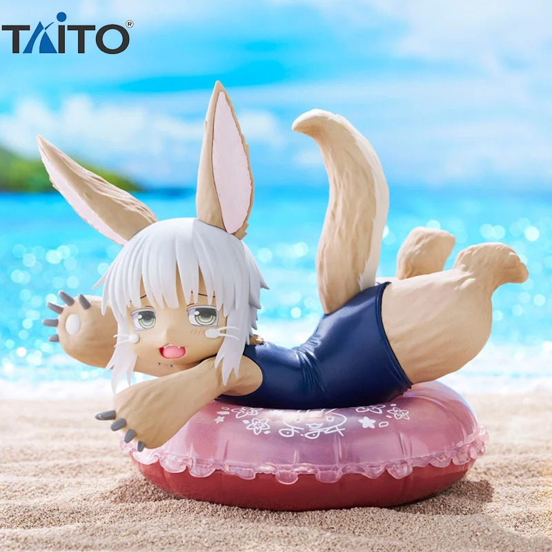 

Original Taito Afg Made In Abyss Nanachi Figure Anime Swim Ring Action Figurine Collection Pvc Model Statue Doll Xmas Gift Toys