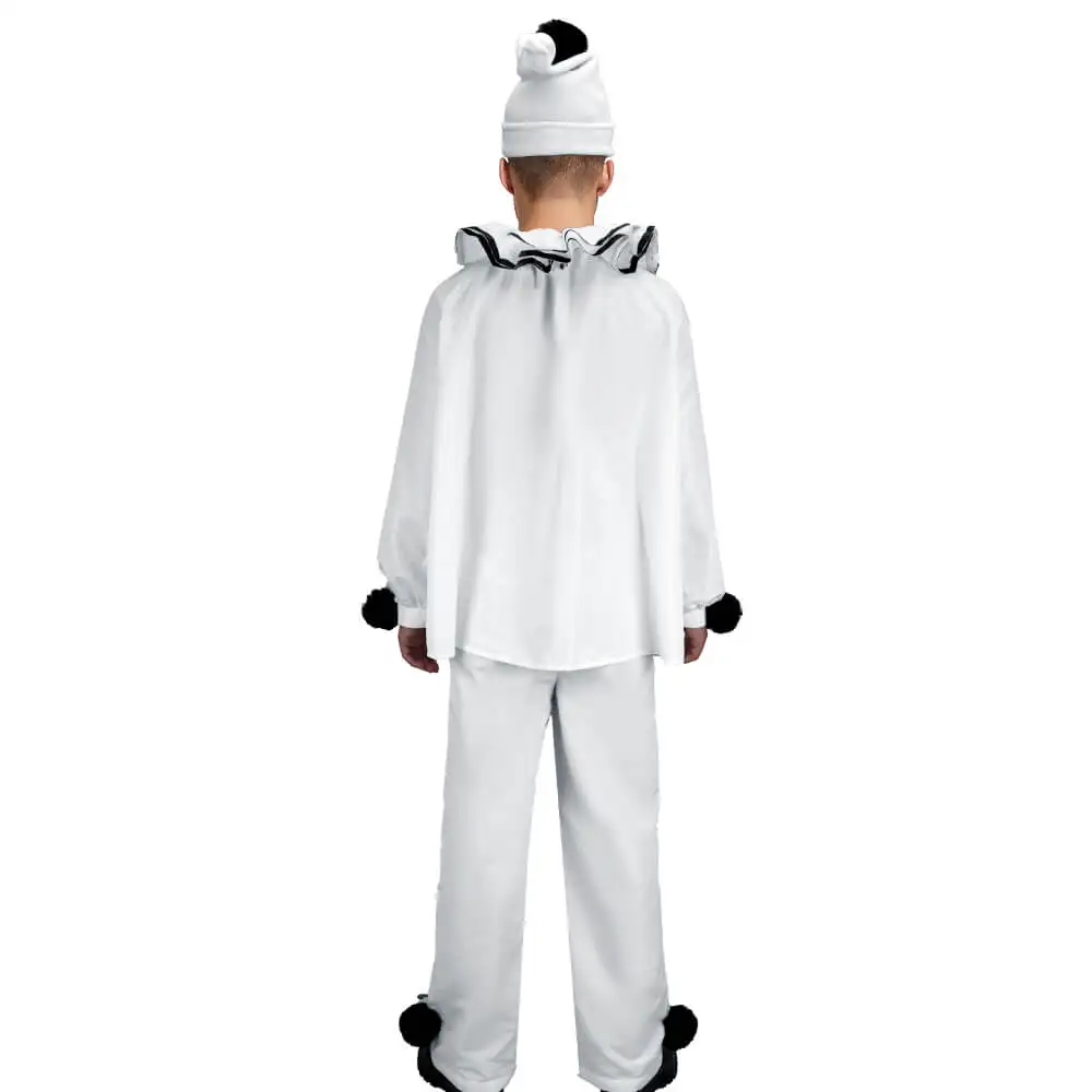 Horror Pierrot Clown Costume