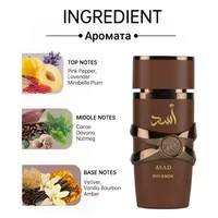 Parfum pour homme arabe 35ML/100ML, eau de toilette longue durée, fraîche, avec phéromones, notes florales pour homme 5