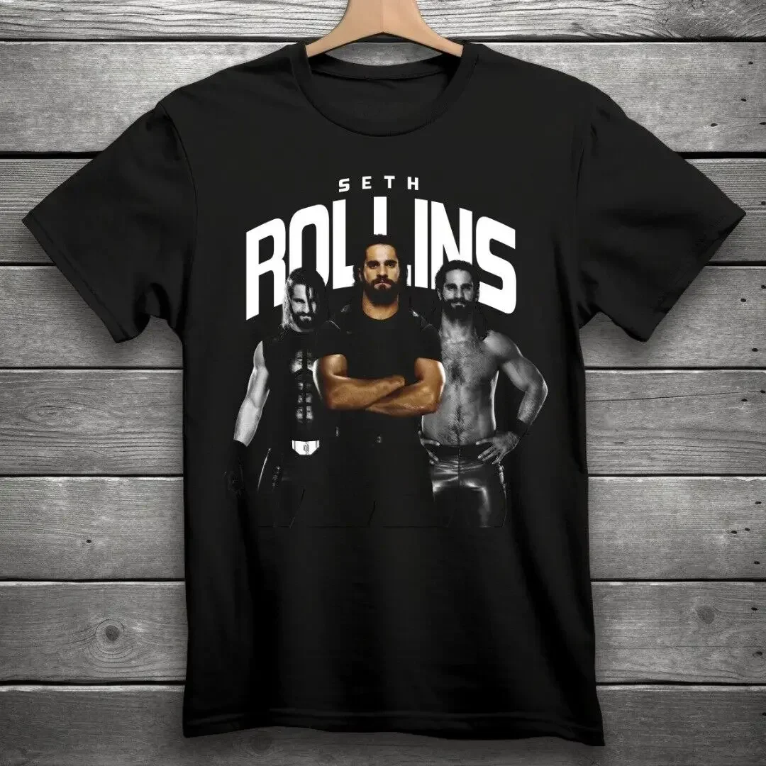 

Seth Rollins Wrestling T-Shirt Black WWE