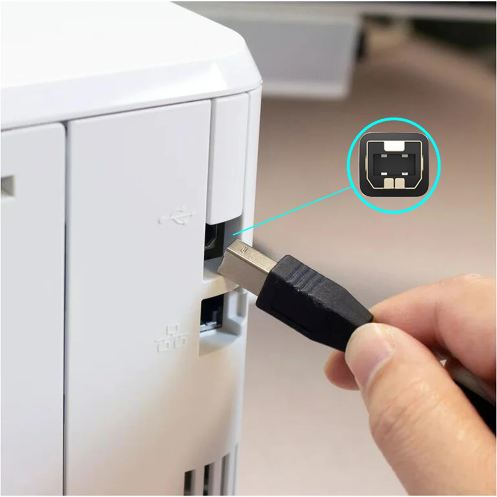 Ultra-Long 5M USB 2.0 A to B Male Printer Cable