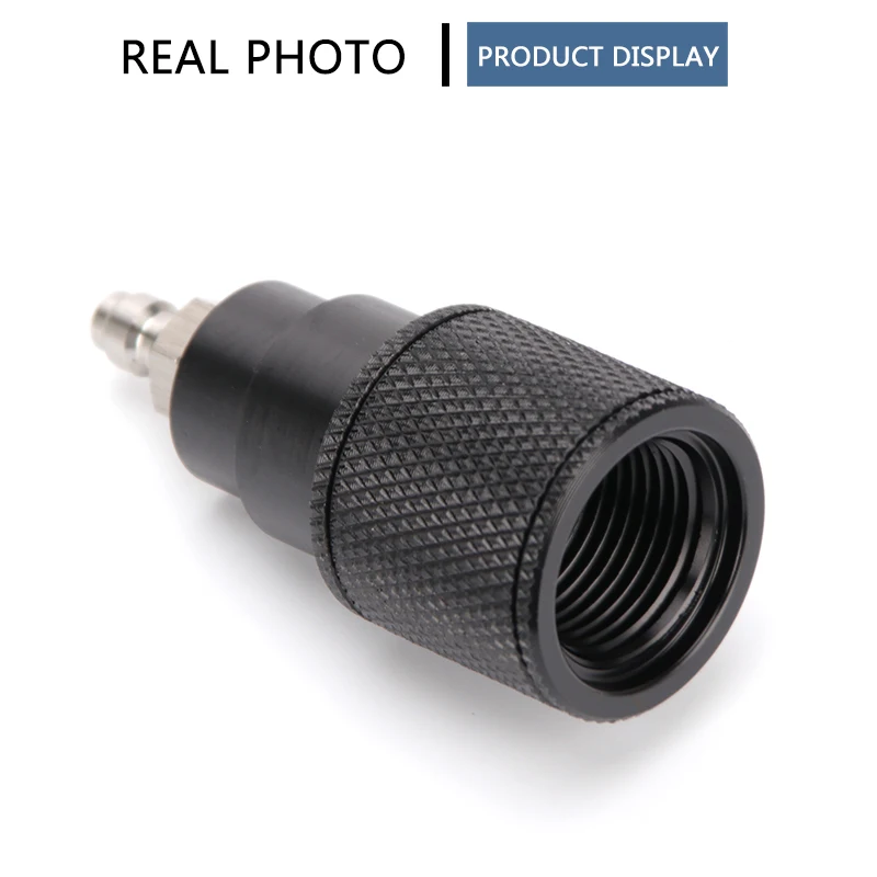 Air pump parts High Pressure PCP Condor Refill Adapter Hand Pump Valve 8mm Filling Head 7/8-14UNF Thread 40mpa Quick Disconnect