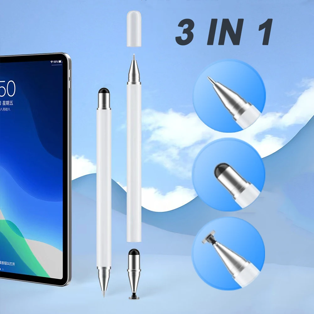 3in1UniversalTouchPenForPhoneStylusPenForAndroidTouchScreen