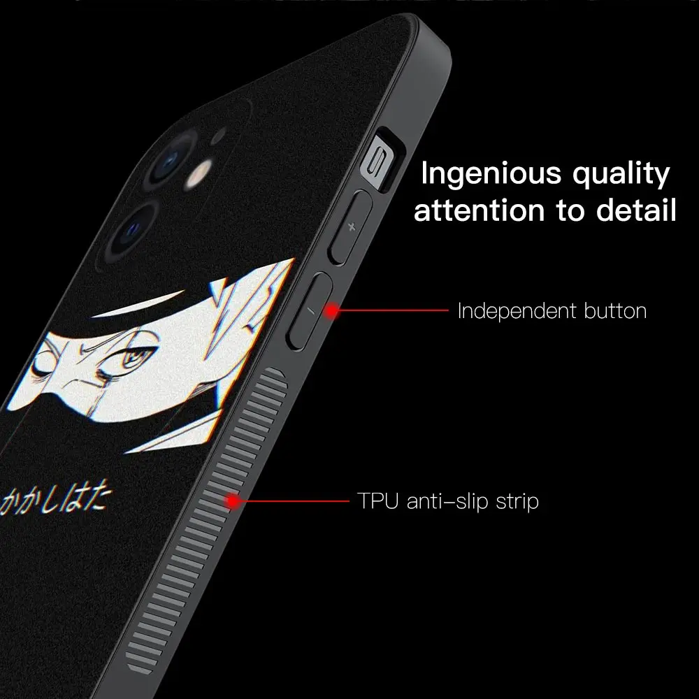 iphone 12 pro max clear case Phone Case For Apple iPhone 11 13 12 Pro Max Mini X XR XS Max 6 6S 7 8 Plus 5 5S SE(2020) Cover Naruto Itachi Uchiha cool iphone 12 pro max cases