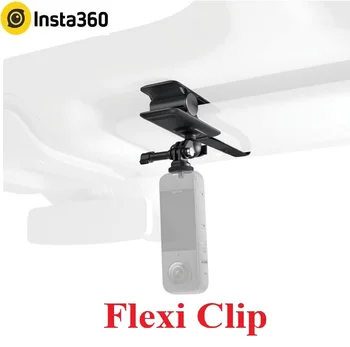 Accessori Originali Insta360 Flexi Clip per Insta 360 X5/X4/X3/X2/Ace Pro/Ace Pro 2/GO 3S/Flow 2 Pro, Accessori Sportivi