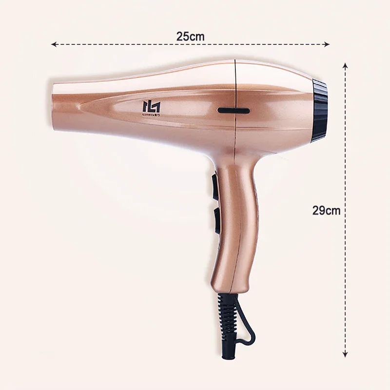 3200W Dryer High Quality Professional Hair Dryer High Power Negative Ion Quick Dryer Hot/cold Air With Air Collecting Nozzle 40D 3