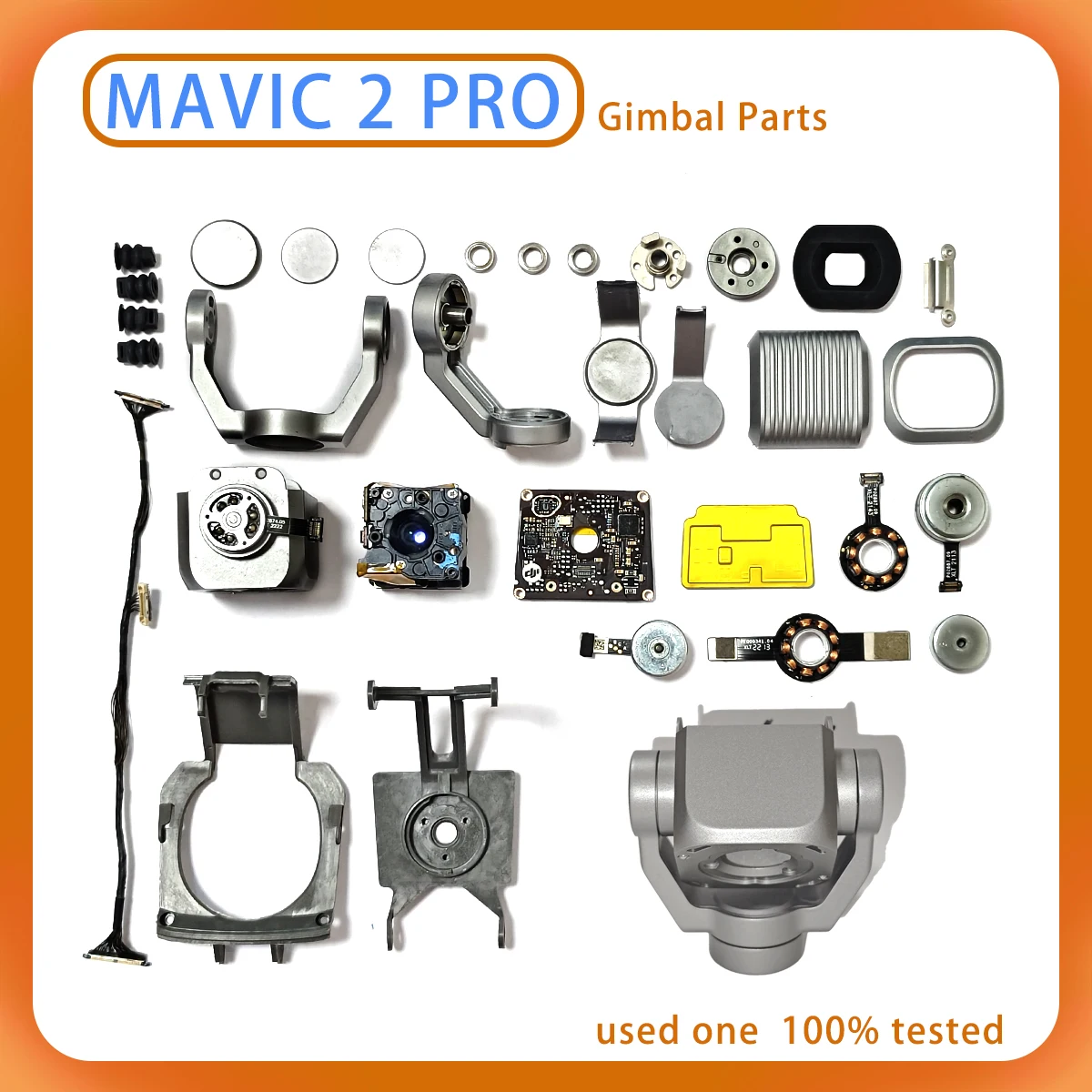 Mavic 2Pro Gimbal Motors Yaw Roll Motor Arm Mavic 2 Gimbal Camera Mavic 2 Pro Ptz Cable for  Mavic 2 Pro