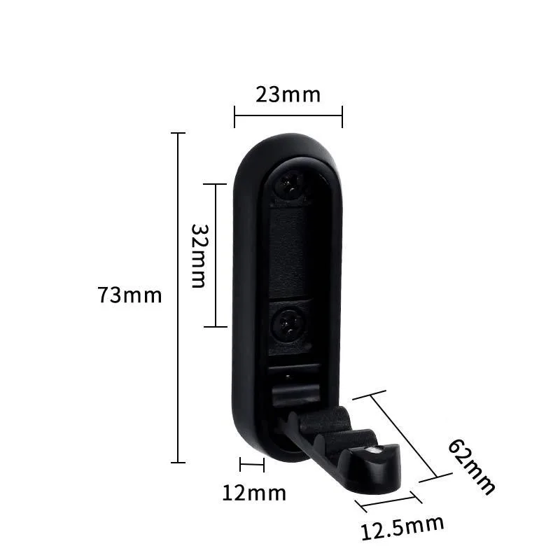 Appendiabiti pieghevole con 3 ganci