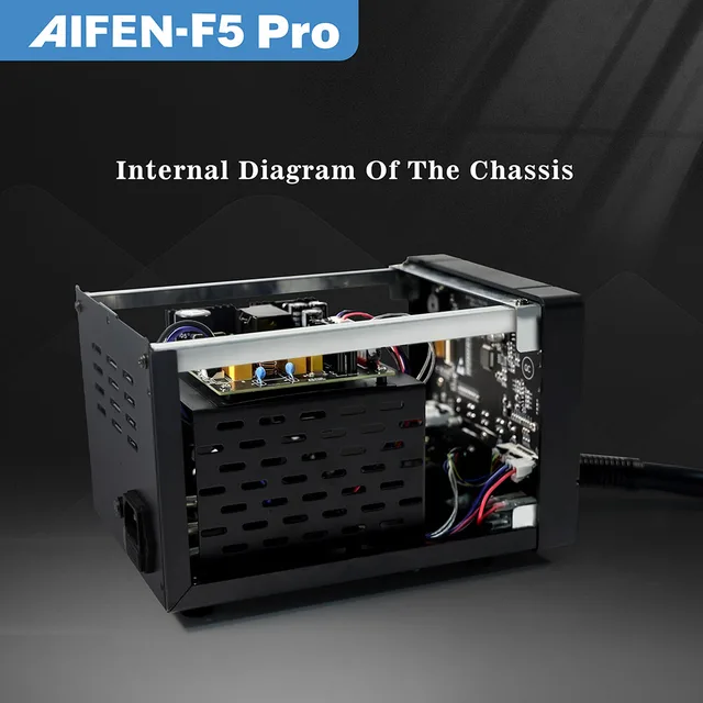 هوت إير احترافي AIFEN F5PRO (قدرة 1000 واط) – تحكم ذكي (AI) لفك وتركيب الآيسيهات والمكونات الدقيقة 4