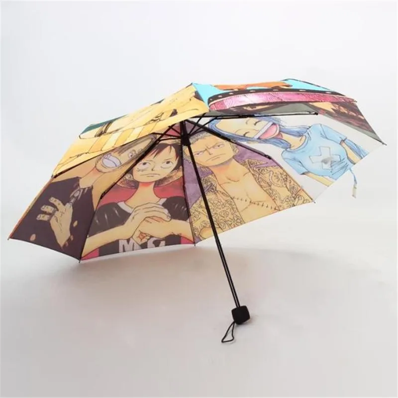 Christmas Gift Anime Umbrella Folding Creative Umbrella Personality Cartoon Theme
