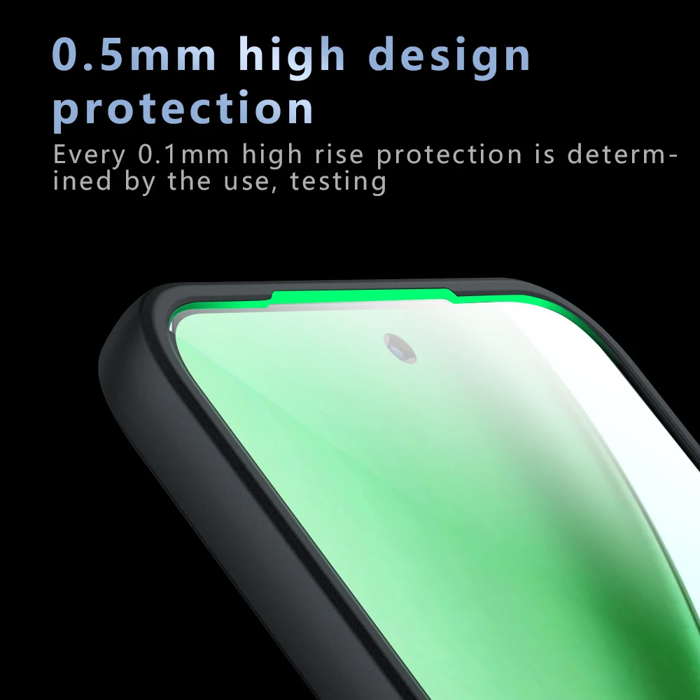 Shockproof Magnetic Wireless Charging TPU Phone Case with Matte Plastic Back Cover