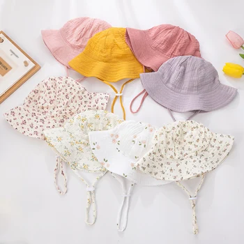 Baby Floral Bucket Hat 1