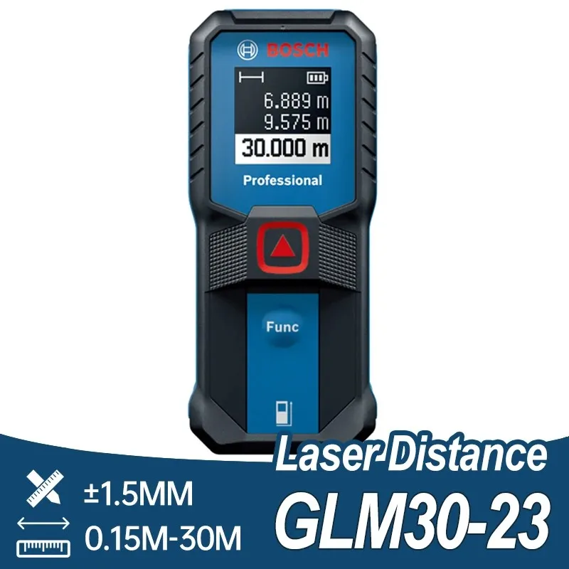 Bosch Telemetro Laser 30M Misuratore Di Distanza Laser Misura Laser Glm30 Strumento Di Prova Professionale Professionale Trena Laser Range Finder Aggi