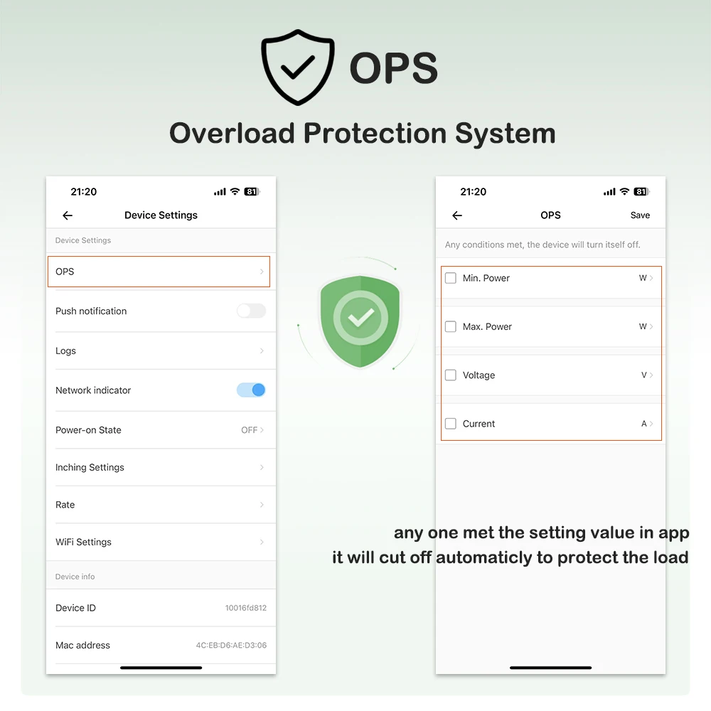 SMTONOFF Ewelink WIFI Smart Energy Meter Kwh Metering Monitoring ...