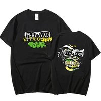 Feid Ferxxo T-Shirt Rapper Tshirts Short Sleeve Top Hiphop T Shirts Unisex Y2K Tshirt Tops 2