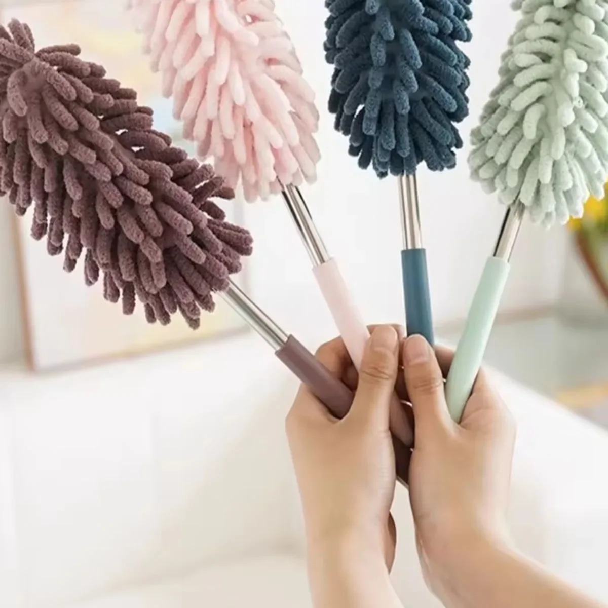 Chenille Microfiber Dust Brush Household Cleaning