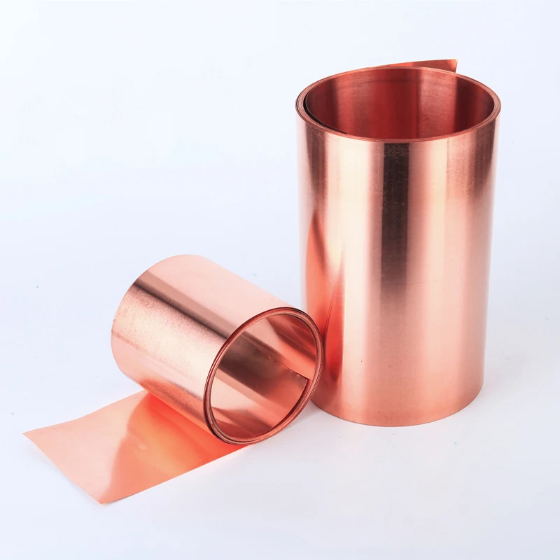 1PCS 99.9% Pure Copper Cu Metal Sheet Foil 0.02x100x1000 mm 