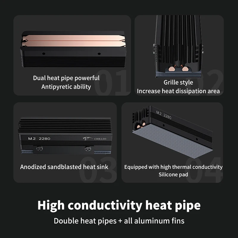 High-Performance Gaming SSD with Advanced Cooling Technology