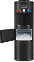 3 in 1 Water Cooler Dispenser with Built-in Ice Maker, Hot Cold Room Temp Water and Bullet Ice, Top Loading 2, 3 or 5 Ga 1